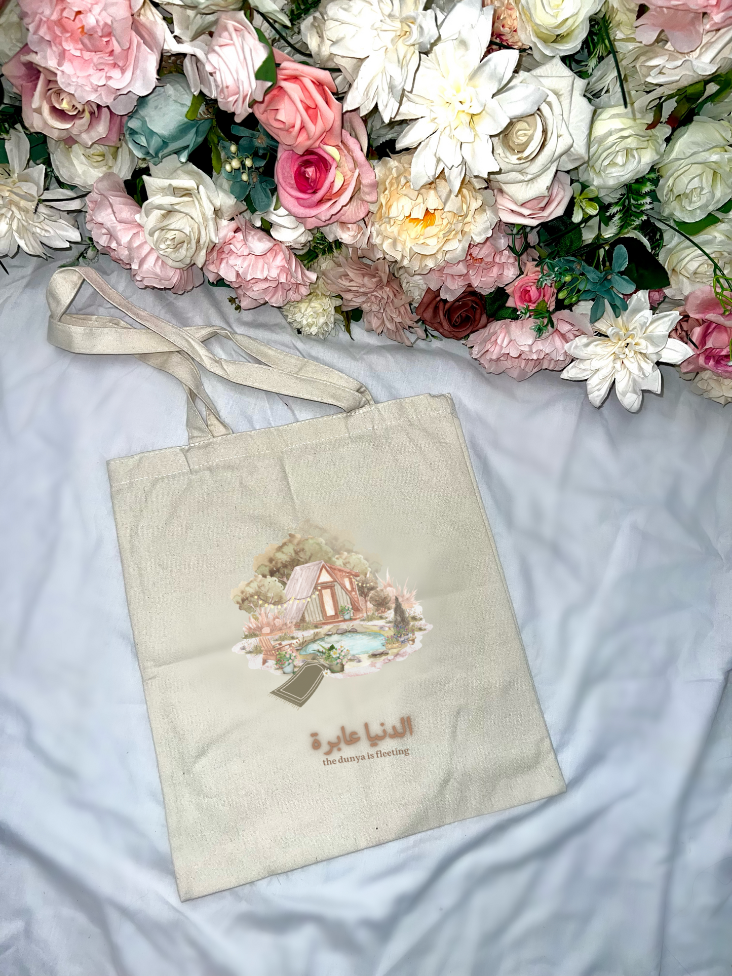 This Dunya is Fleeting - Islamic tote bag