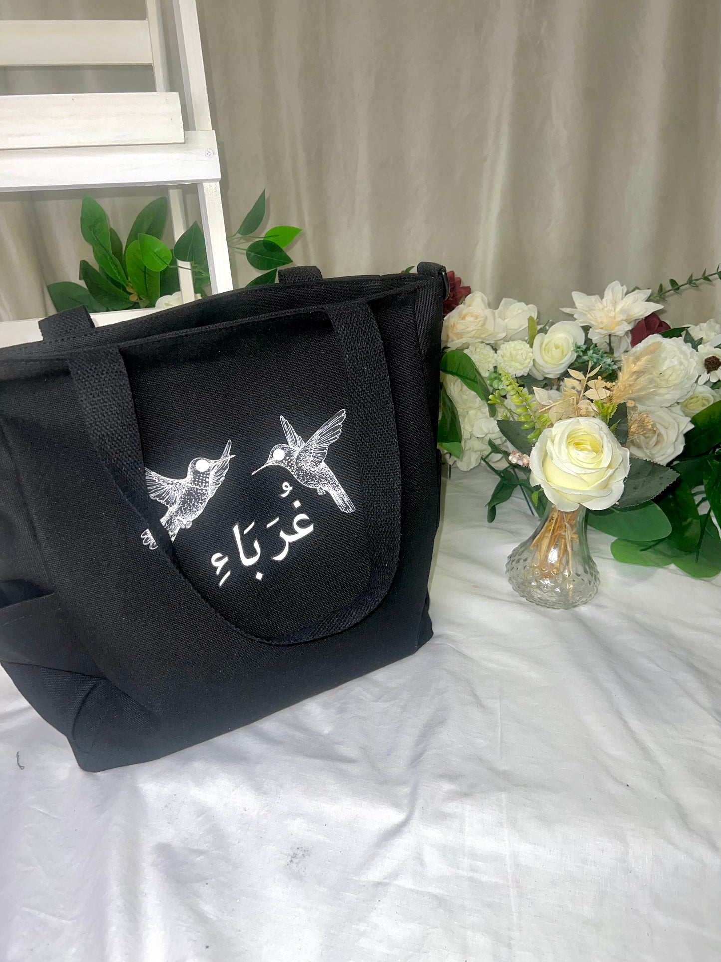 Black Winter Tote Style