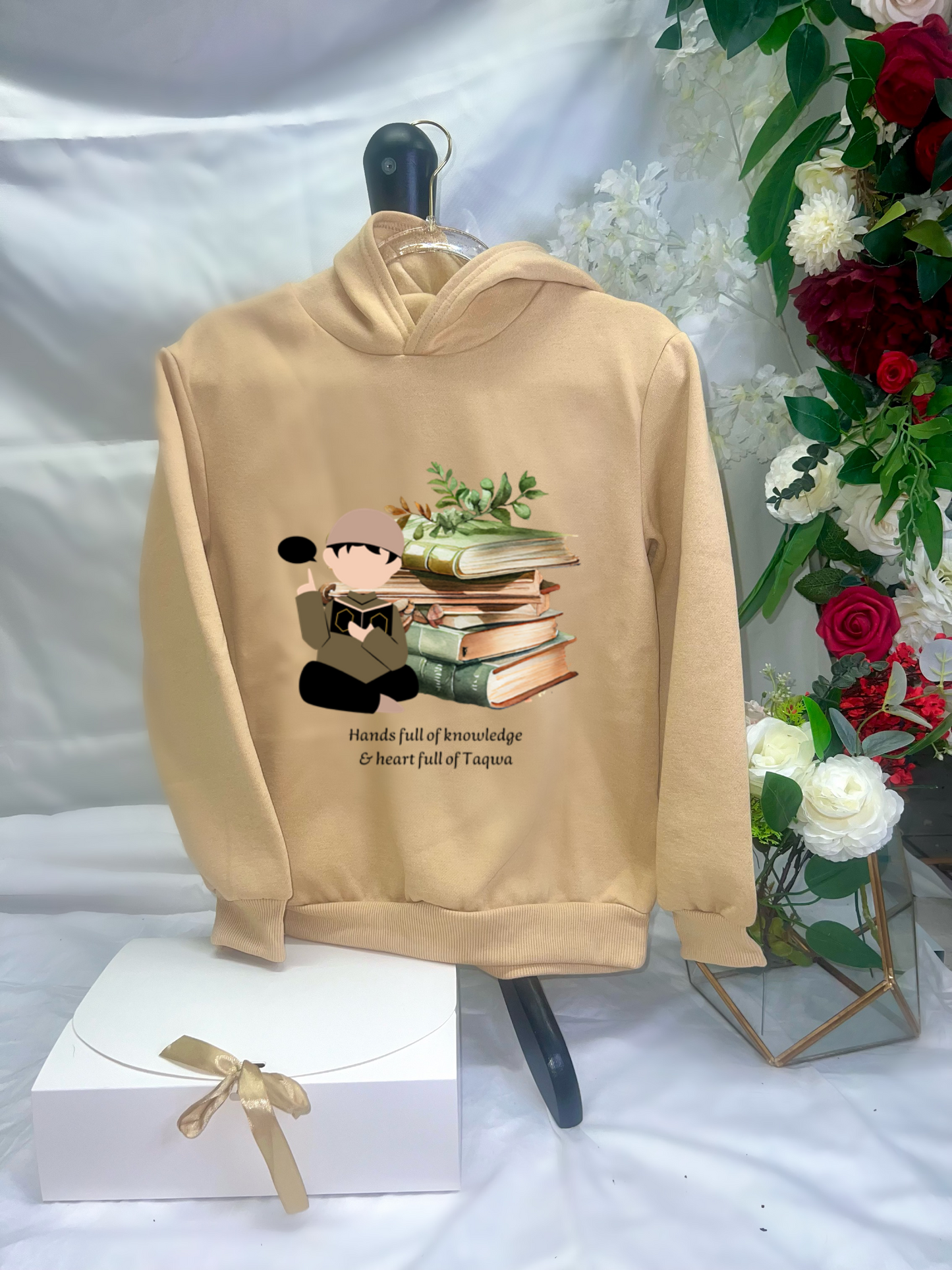 Hands full of Knowledge - Kids Hoodie