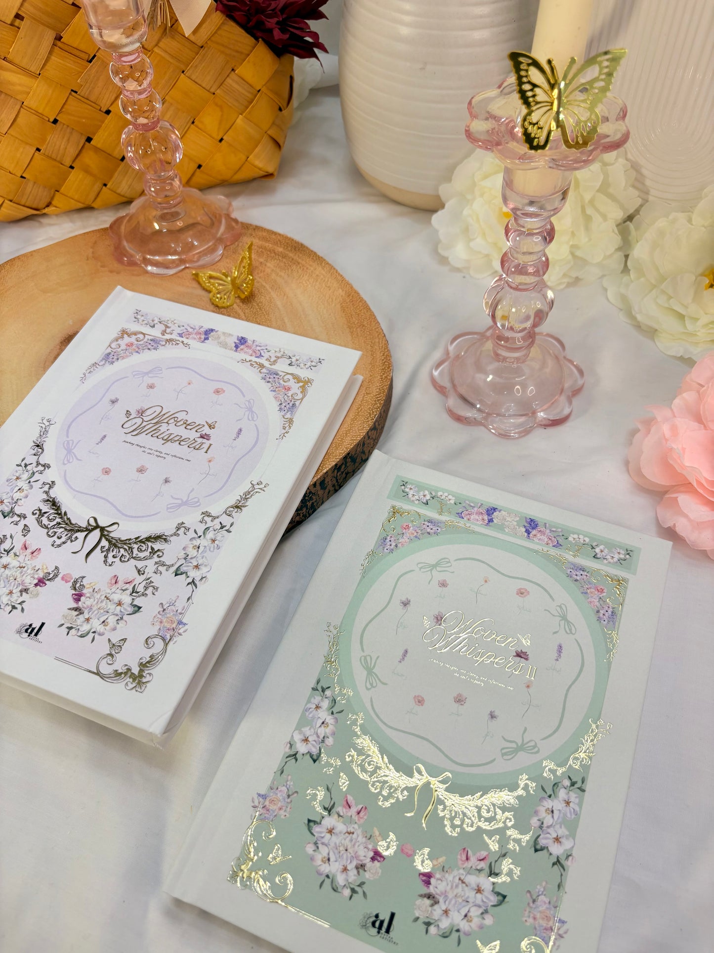 Woven Whispers - Wellness Journal (2 volumes)