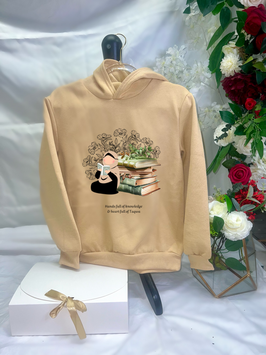 Hands full of Knowledge - Kids Hoodie