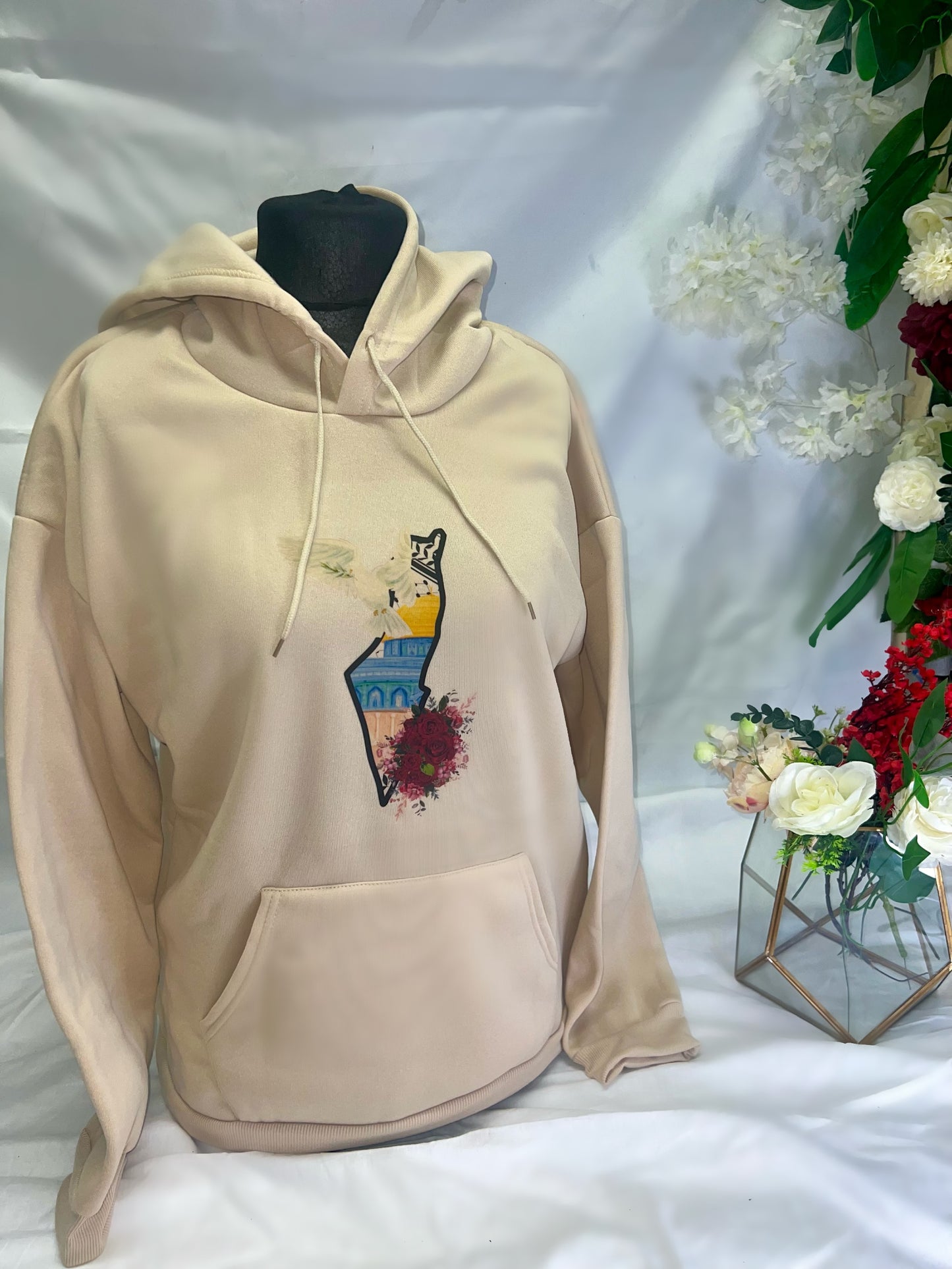 Floral Dove Dome of Rock - Hoodie