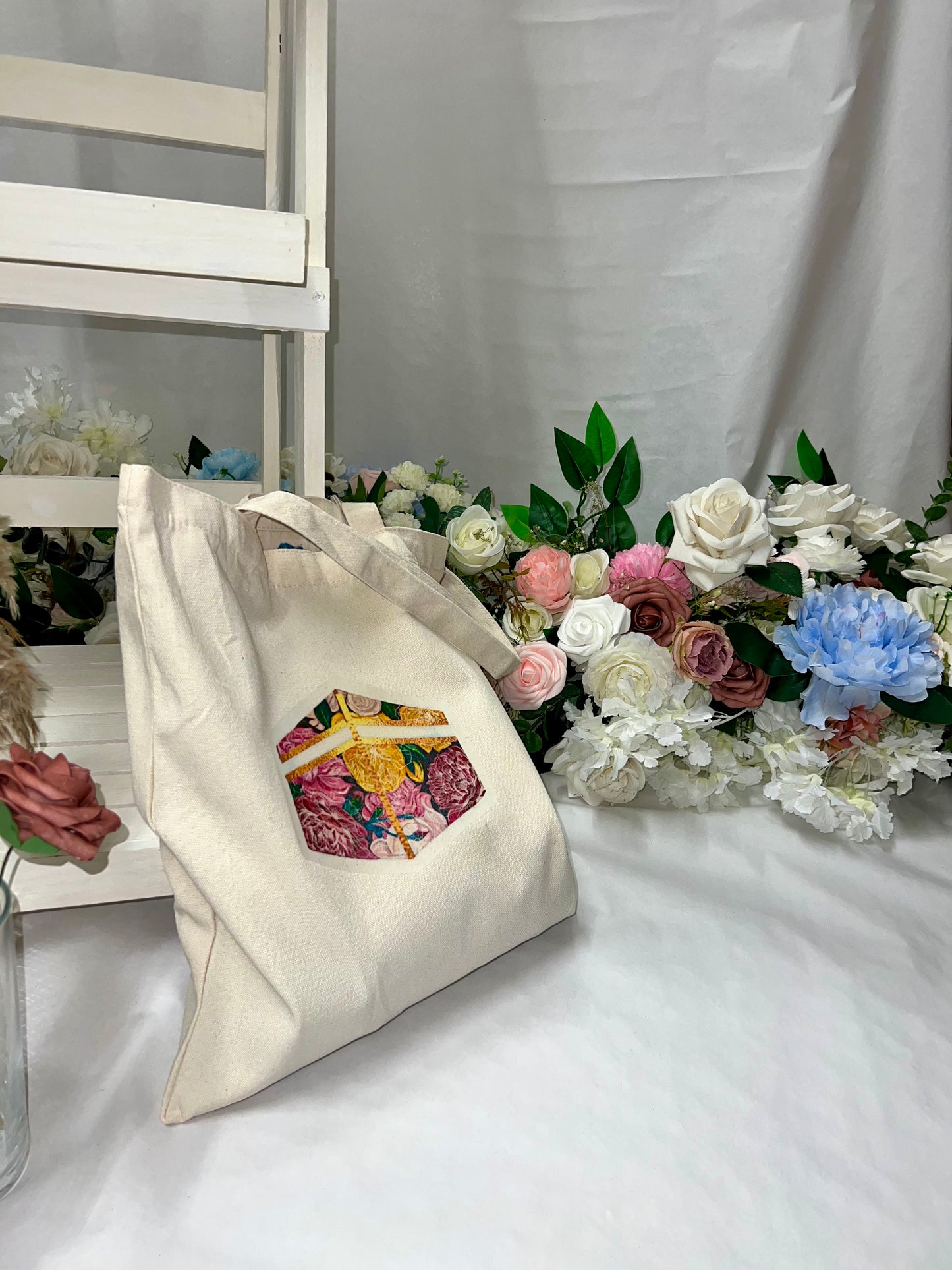 Kabaah Floral Islamic Tote Bag